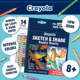 14 Ct Sketch &amp; Shade Doodle Pencils