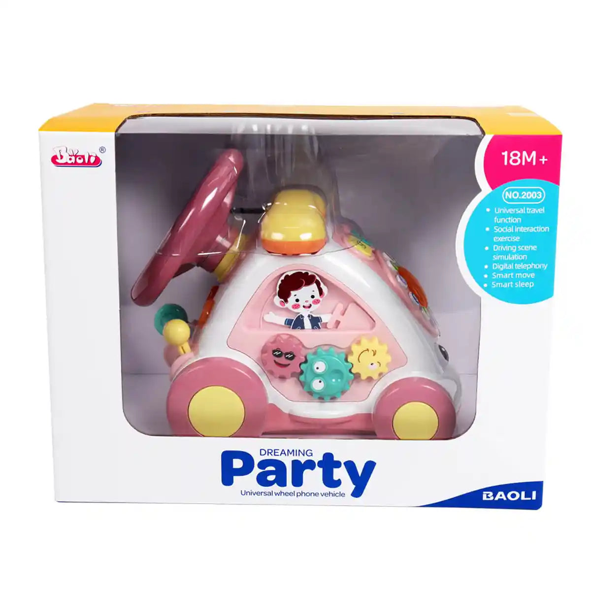 STEERING WHEEL 3YRS+ - Kiddy Zone