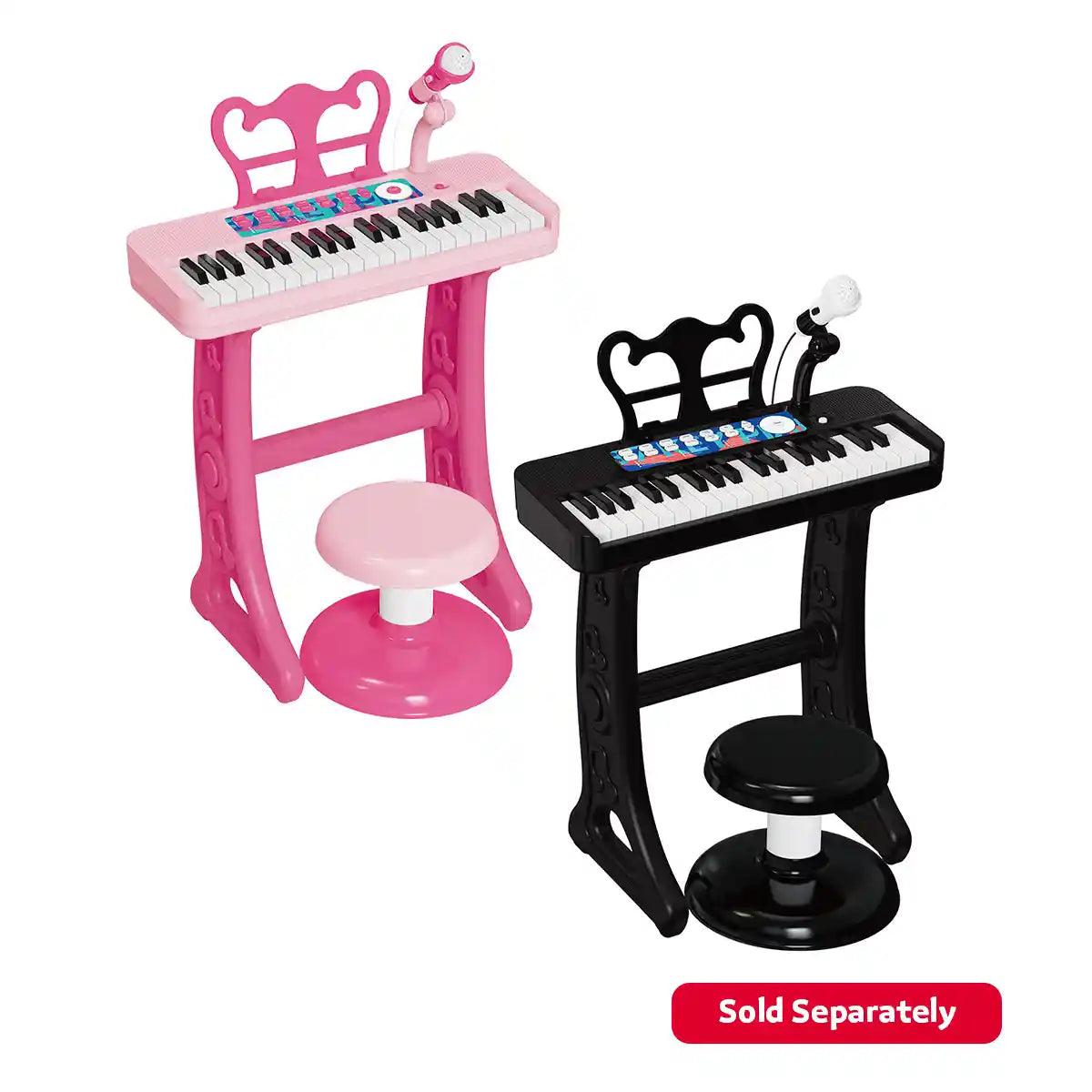 Baoli Electronic Organ (Pink/Black Monochrome) 3yrs+