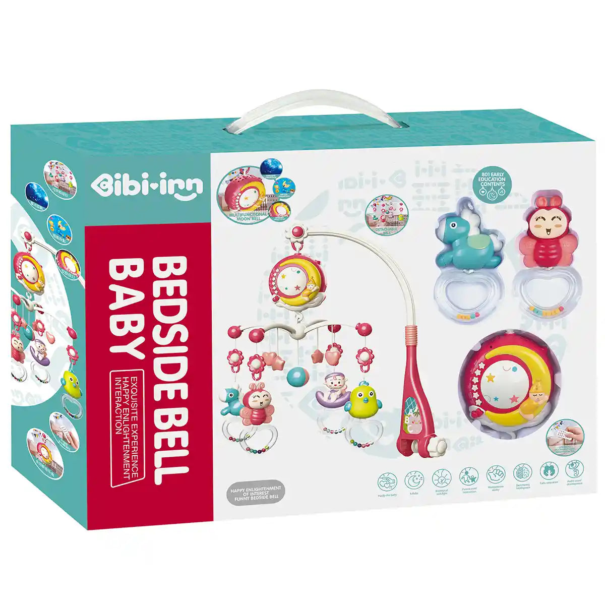 MOON BEDSIDE BELL (RED) (CPC, GCC) 0M+ - Kiddy Zone