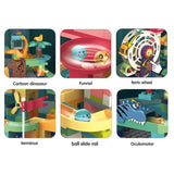 Dinosaur Ferris Wheel Building Block Ball Slide (255pcs) 3yrs+