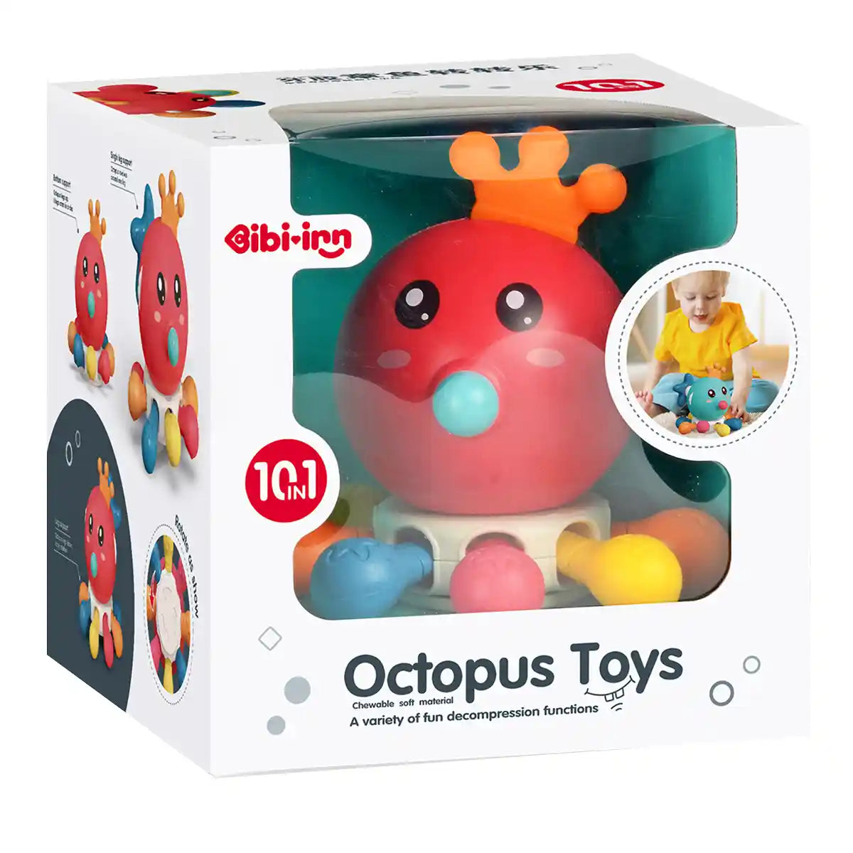 Teeth Octopus Turn Fun - 6032