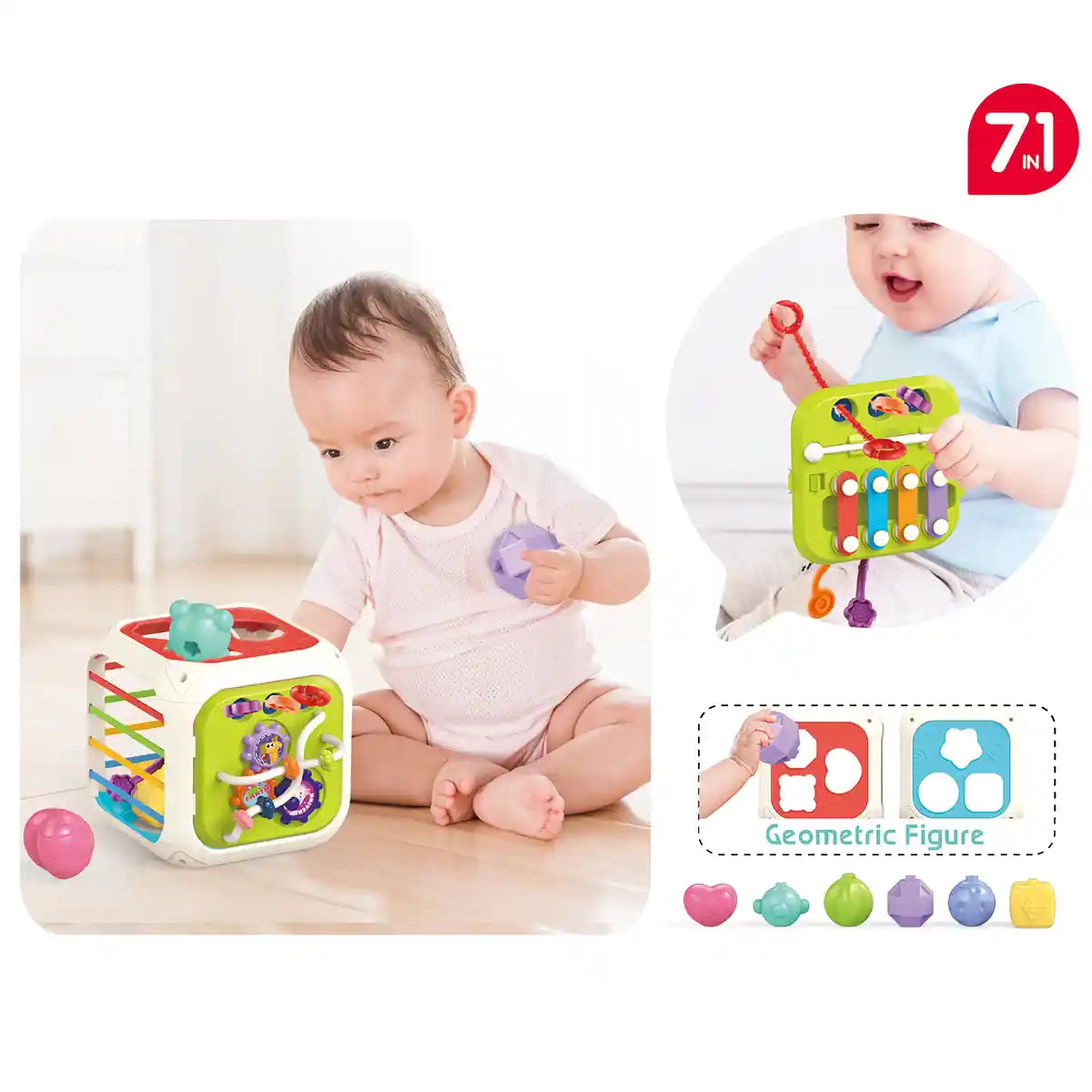 Shape Sorting Box 18m+