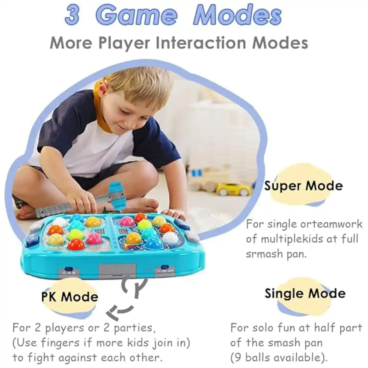 Fivestar Supper Pk Whack-A-Mole Game 3yrs+