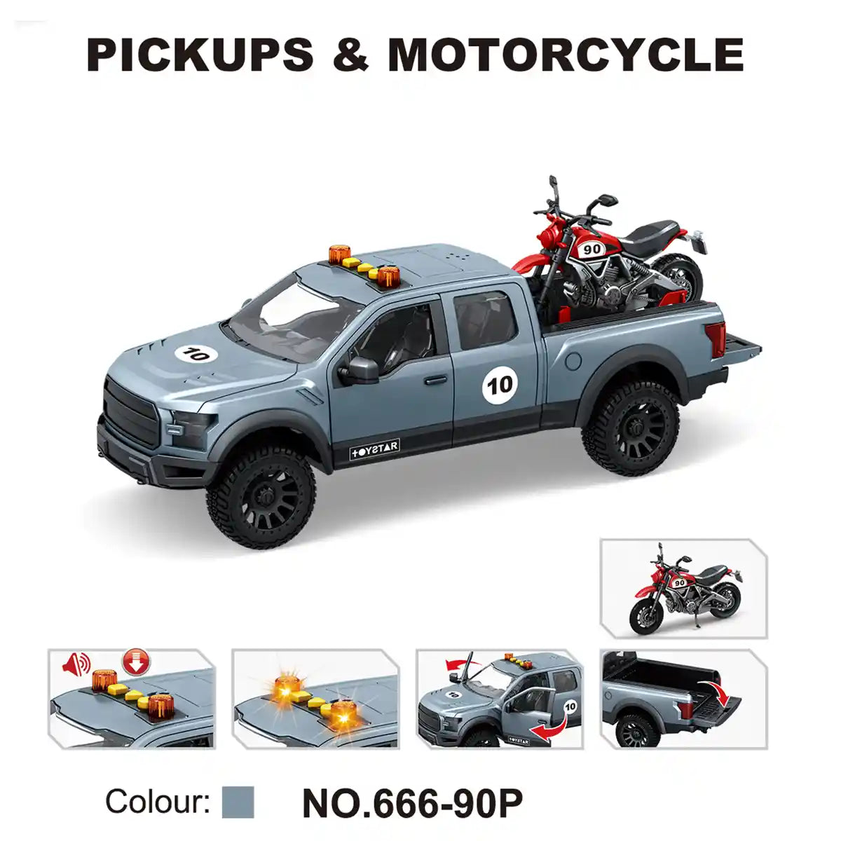 Jinjia Inertia Pickup+Motorcycle 3yrs+