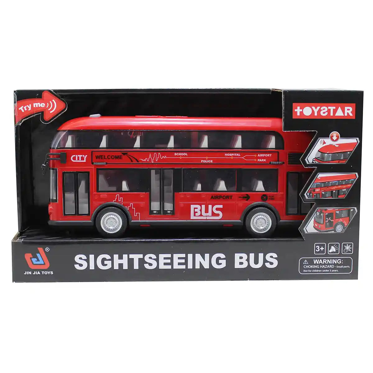 Jinjia 1:14 Urban Double Decker Bus 3yrs+
