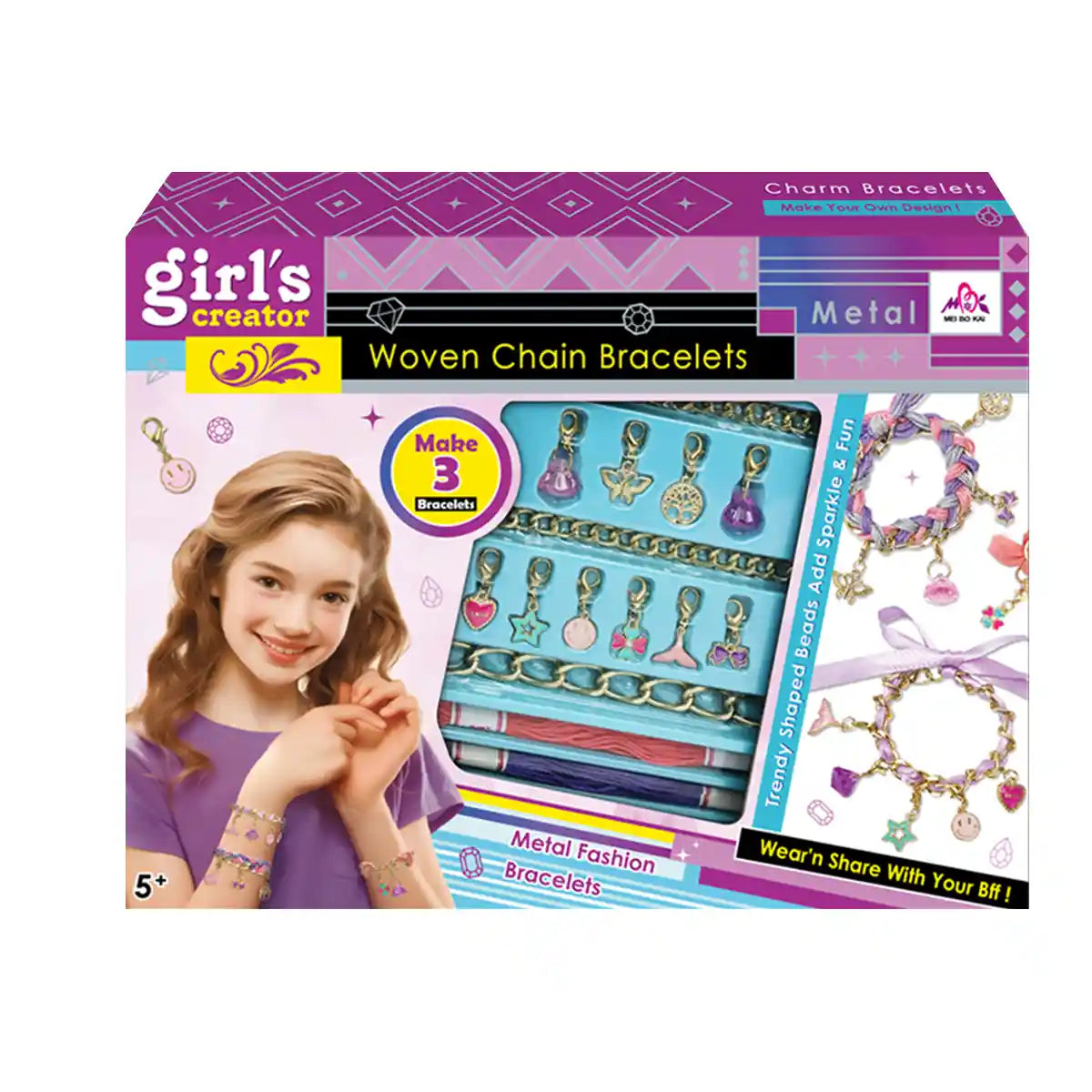 METAL BRACELET SET 5YRS+