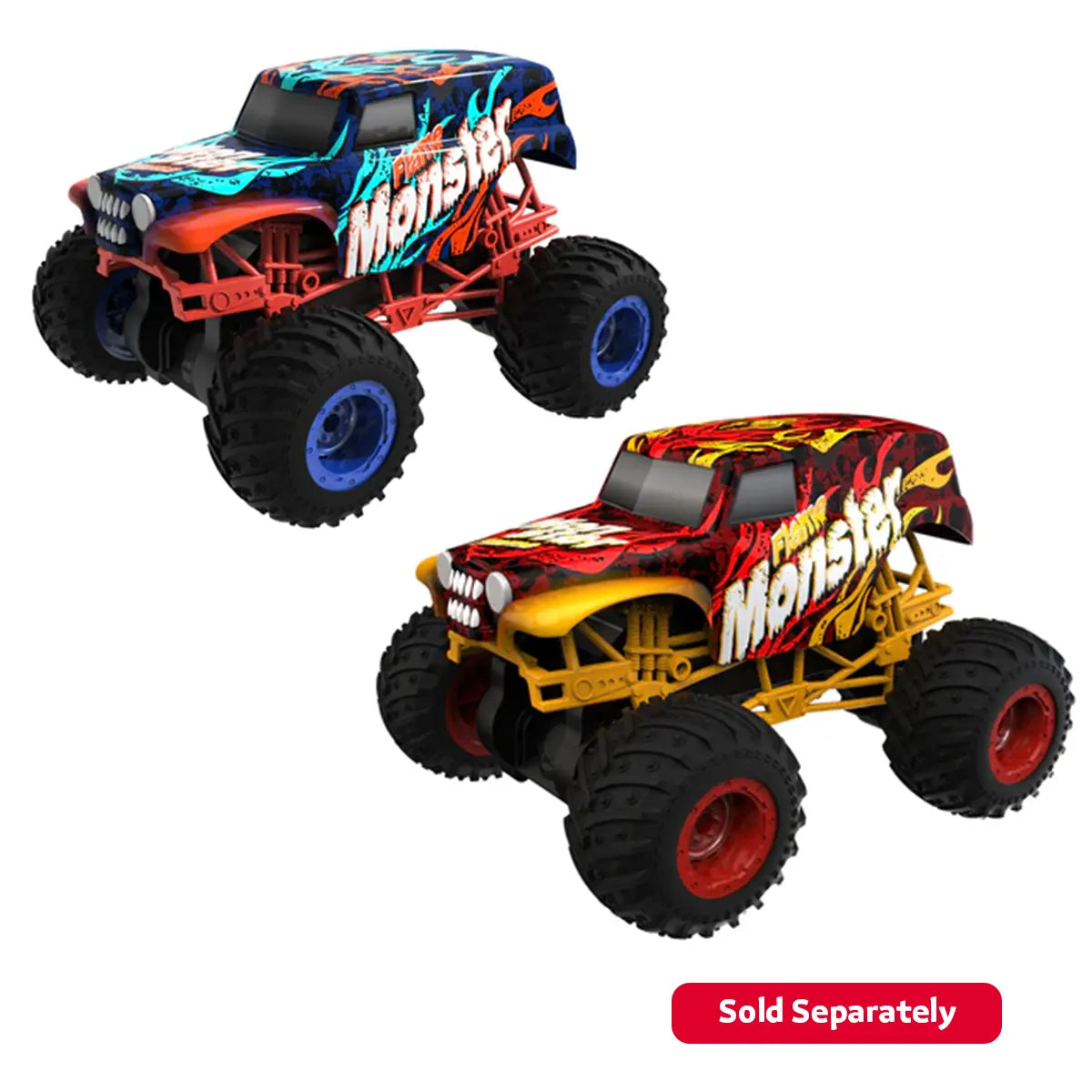 RC 1:16 Flame Monster Gyroscope Stunt Off-Road Vehicle (Standing Stunt) 2.4g 8yrs+