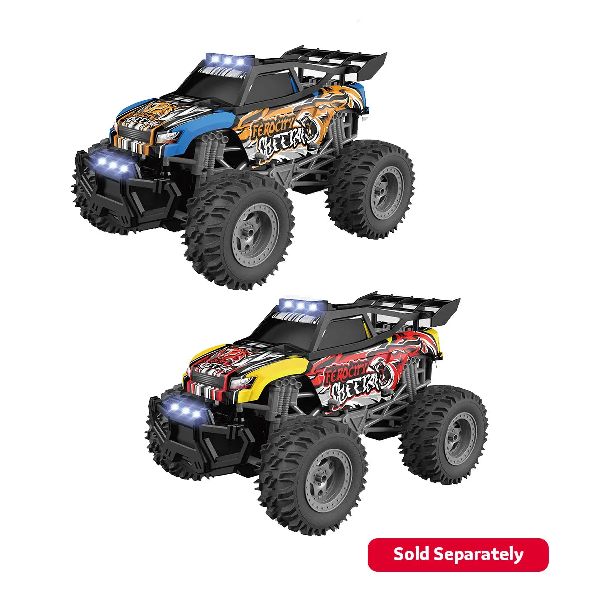 R/C 1:14 2.4g Bigfoot Monster Off Road Vehicle (With Lights) (Including Power) 8yrs+