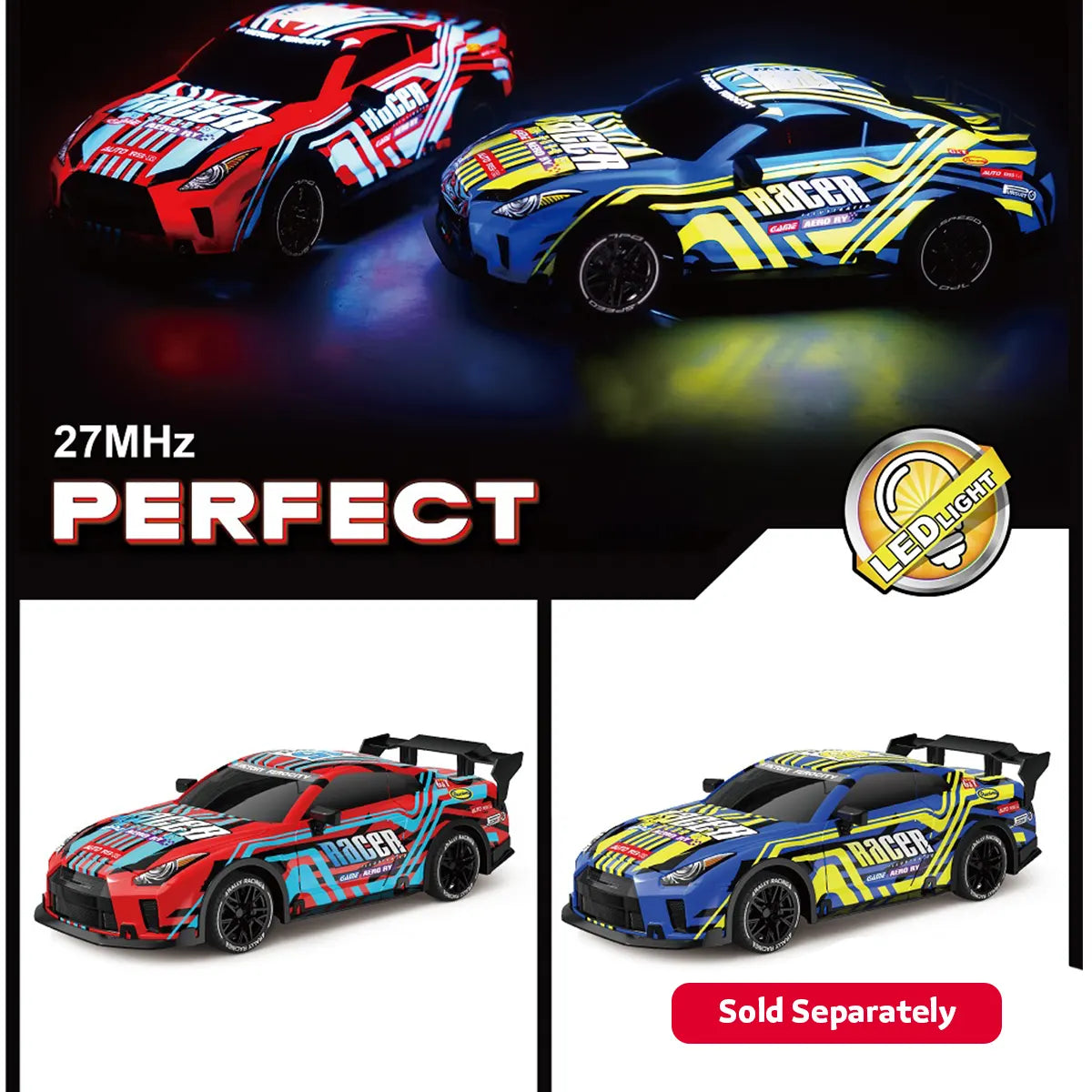 1:18 4ch Light Off-Road Rc Vehicle 3yrs+