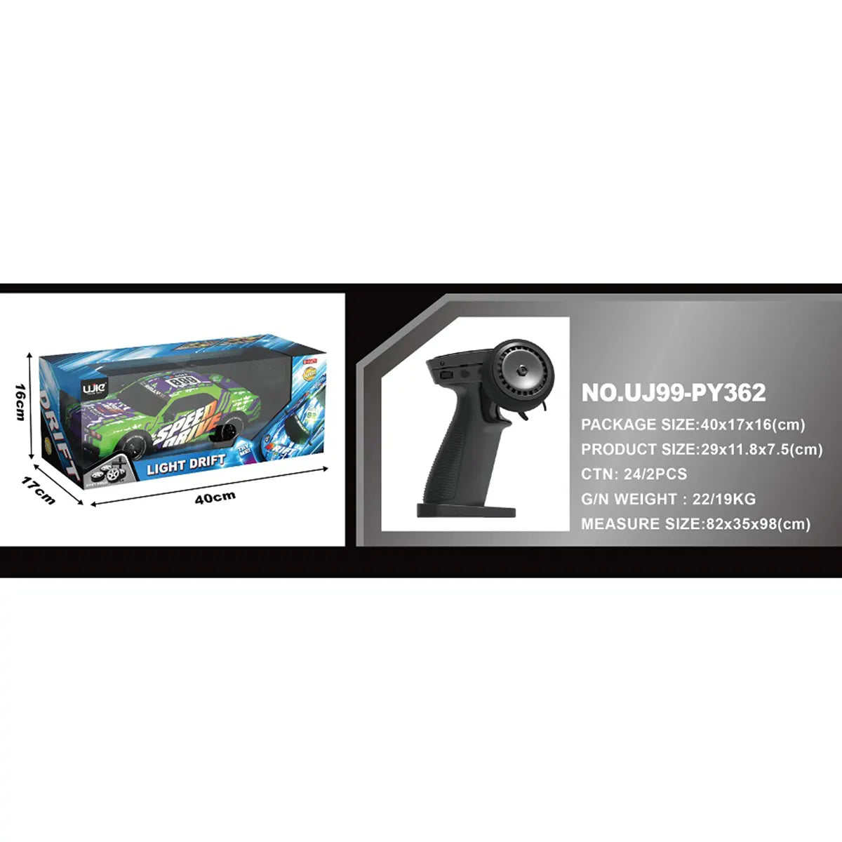 1:16 Four-Way Light Off-Road Rc Vehicle 3yrs+