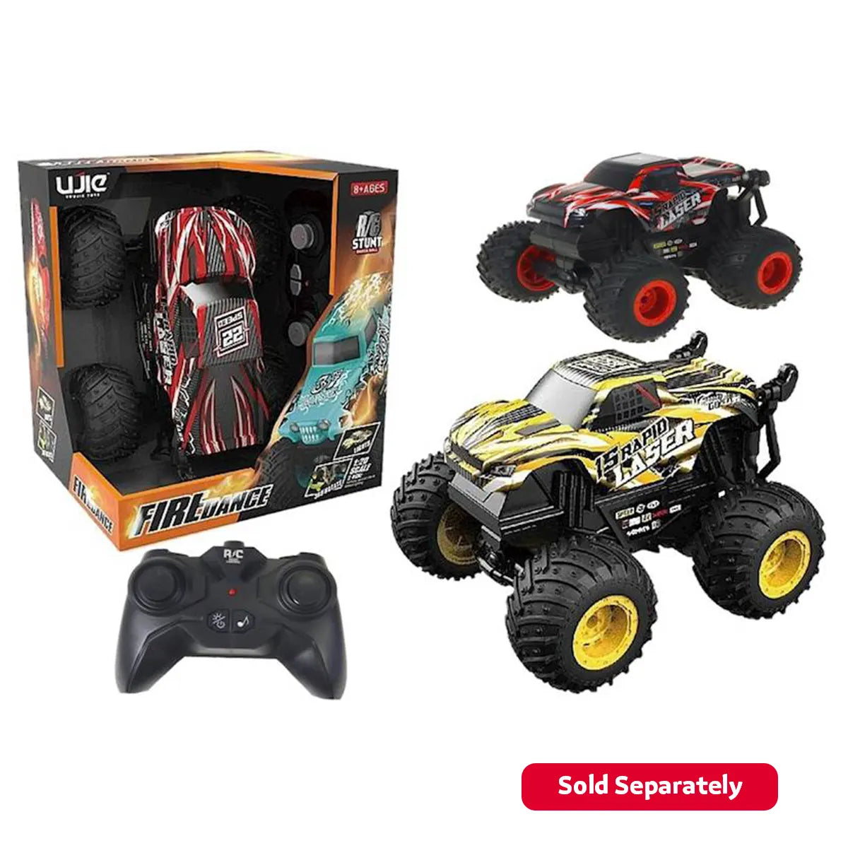 R/C Fire Dance 1:20 Stunt Dance Car 2.4g (Light Music) 360 degree 8+