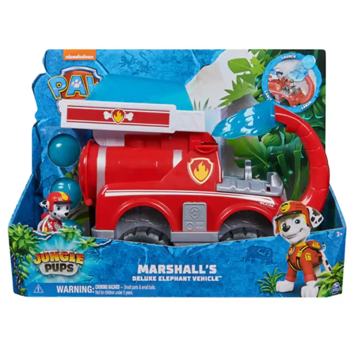Paw Patrol Jungle Marshall's Fire Truck - Kiddy Zone