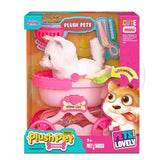 B/O Plush Pet Kitten With Accessories 3yrs+ MC-1084
