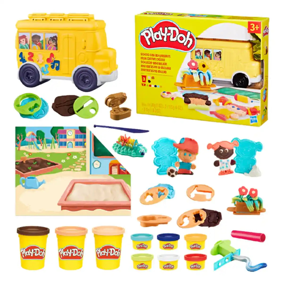 Playdoh School Day Adventures