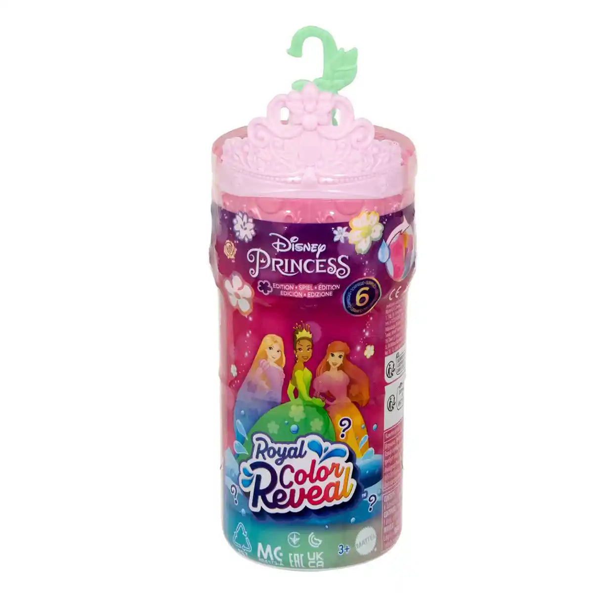 Disney Princess Small Doll - Royal Reveal Flower Spring Asst CDU - Kiddy Zone
