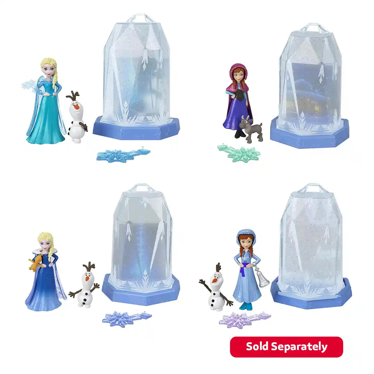Disney Frozen Small Doll - Snow Reveal Globe Ice Asst