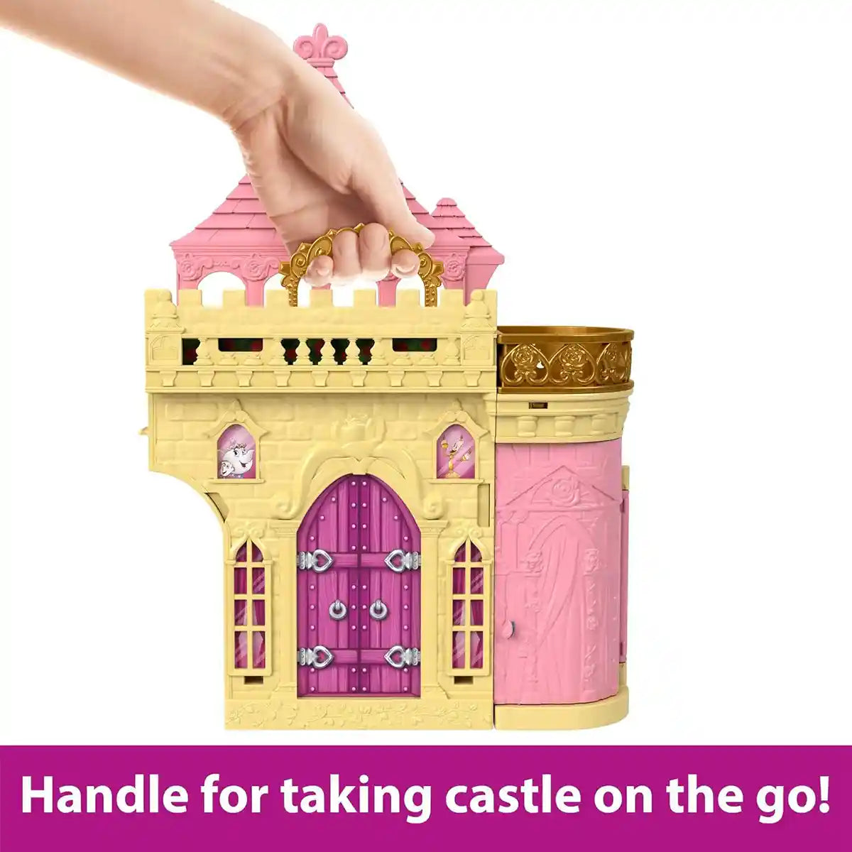 Mattel Disney Princess Storytime Stackers Belle Castle - Kiddy Zone
