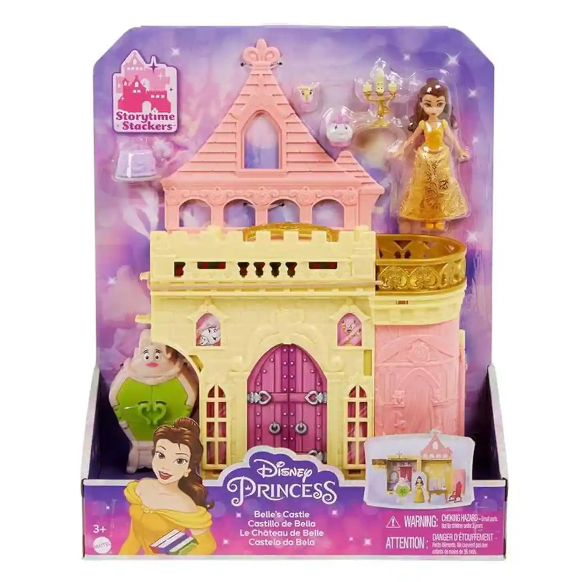 Mattel Disney Princess Storytime Stackers Belle Castle - Kiddy Zone