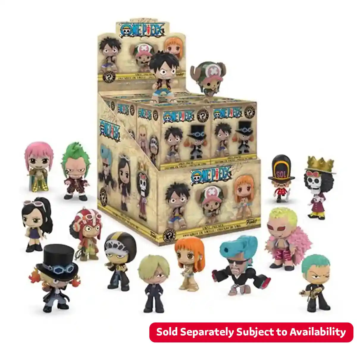 Mystery Mini! Animation: One Piece  - 12pcs PDQ