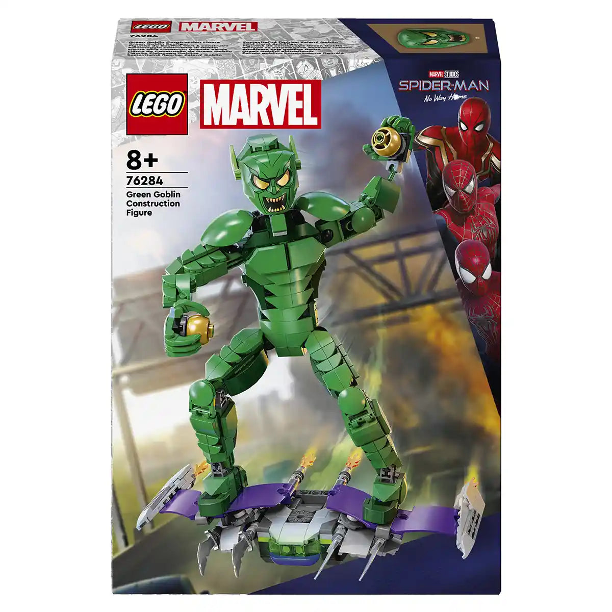 LEGO Marvel Green Goblin Construction Figure 76284 - Kiddy Zone