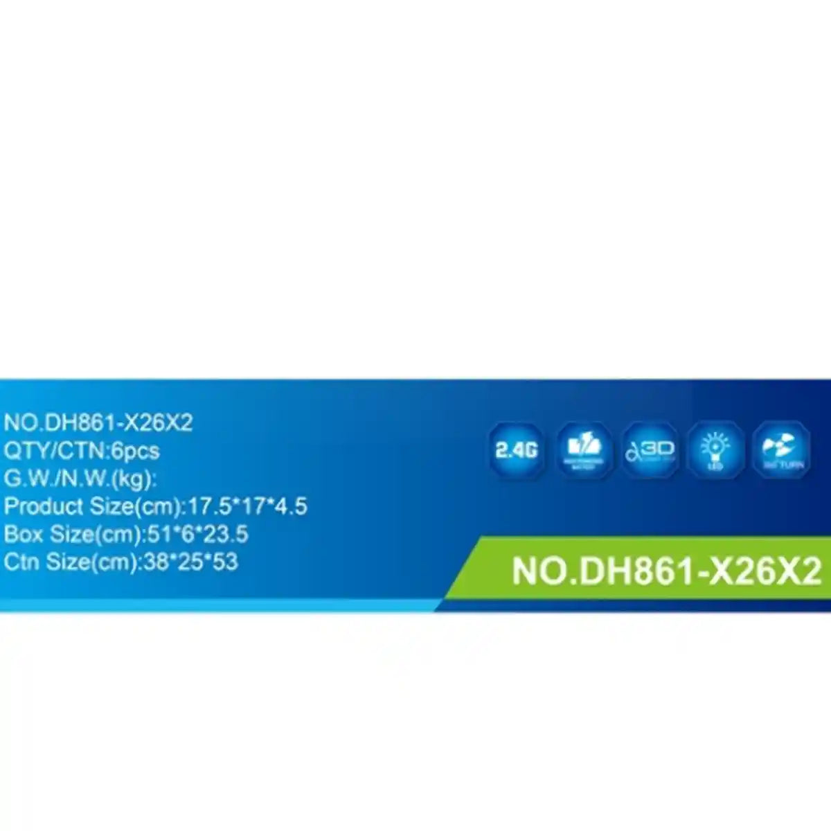 2.4G 2 PCS RC Drone in 1 packing with 1 controller