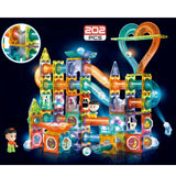 Magic Magnetic Paradise (Magnetic Light Ball Track Building Blocks) 202pcs 3yrs