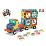 Magic Magnetic Paradise (Color Window Magnetic Chip Building Blocks) 41pcs 3yrs+