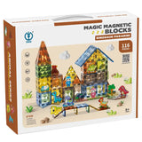 Jade Diamond Magnetic Building Block Dinosaur Park 116PCS 3YRS+