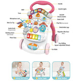 3-In-1 Multifunctional Baby Walker (Charging Version) 18m+