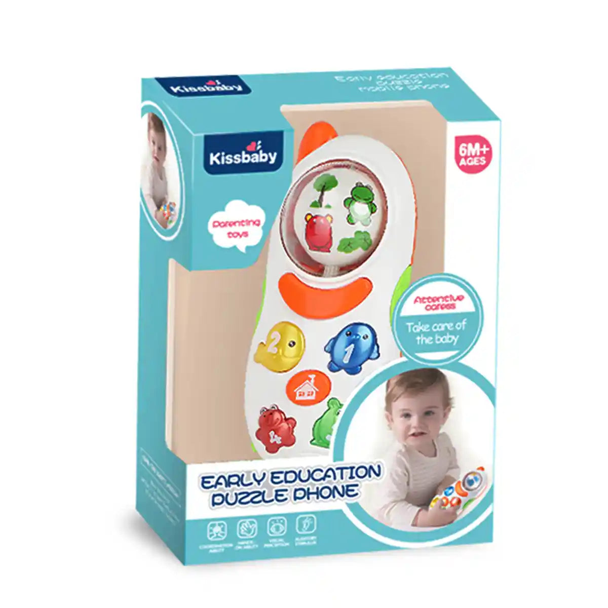 Play House Series Rotating Ball Mobile Phone Story Machine 0M+