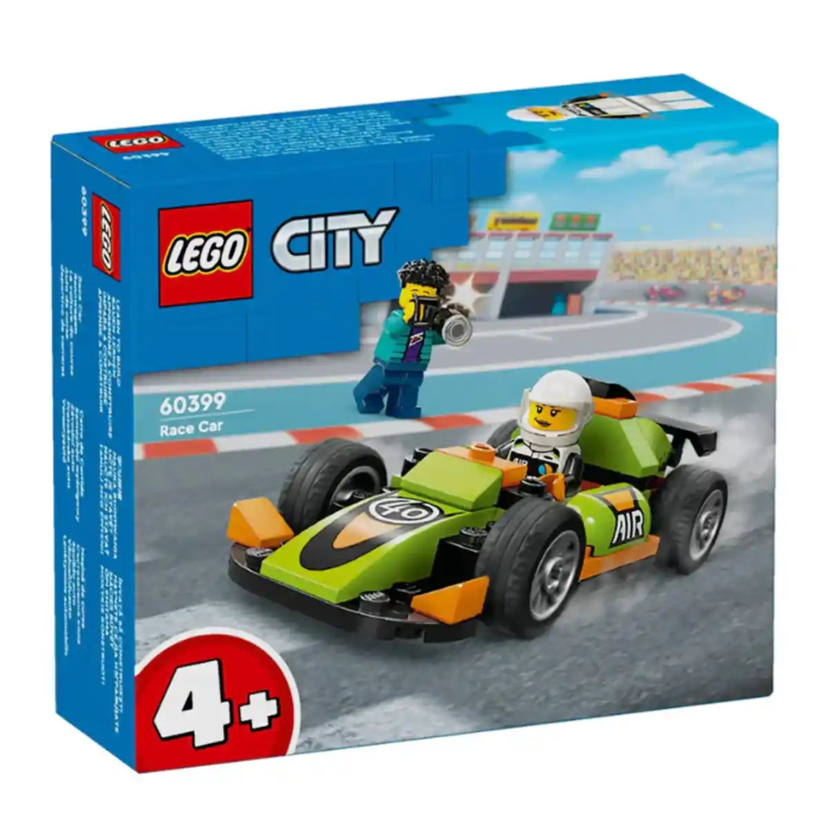 LEGO City Green Race Car Racing Vehicle Toy 60399