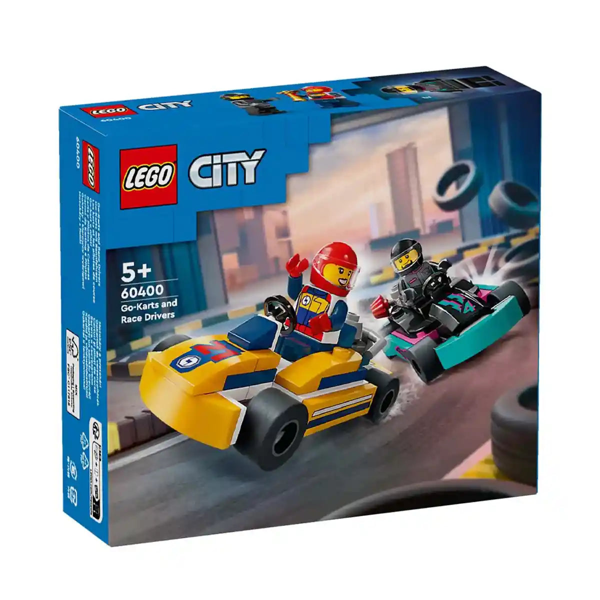 LEGO City Go-Karts and Race Drivers Toy Set 60400 - Kiddy Zone