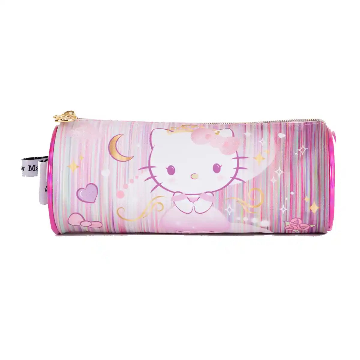 HELLO KITTY Trolley Bag 2 Main Compartments and 2 Side Pockets 16" W/ LUNCH BAG & PENCIL CASE