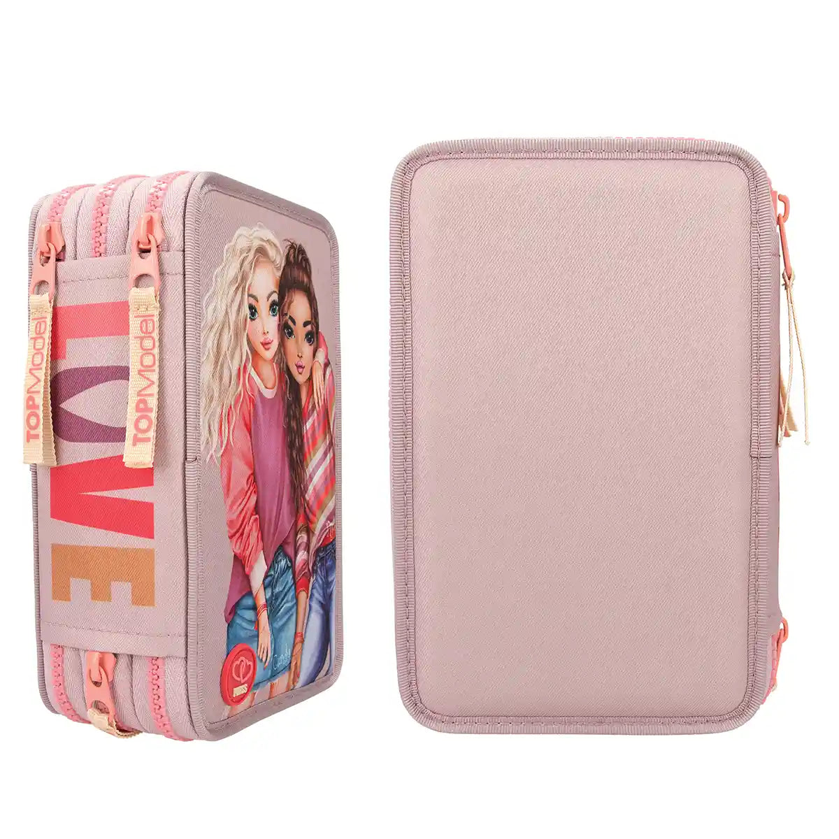 TOPModel Triple Pencil Case Led Best Friends