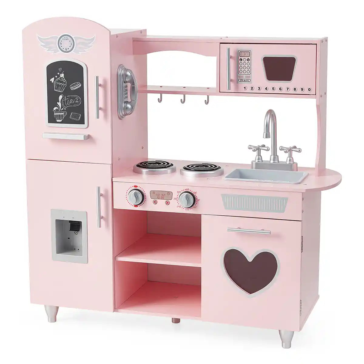 Edufun Wooden Play Kitchen - Pink - 7268