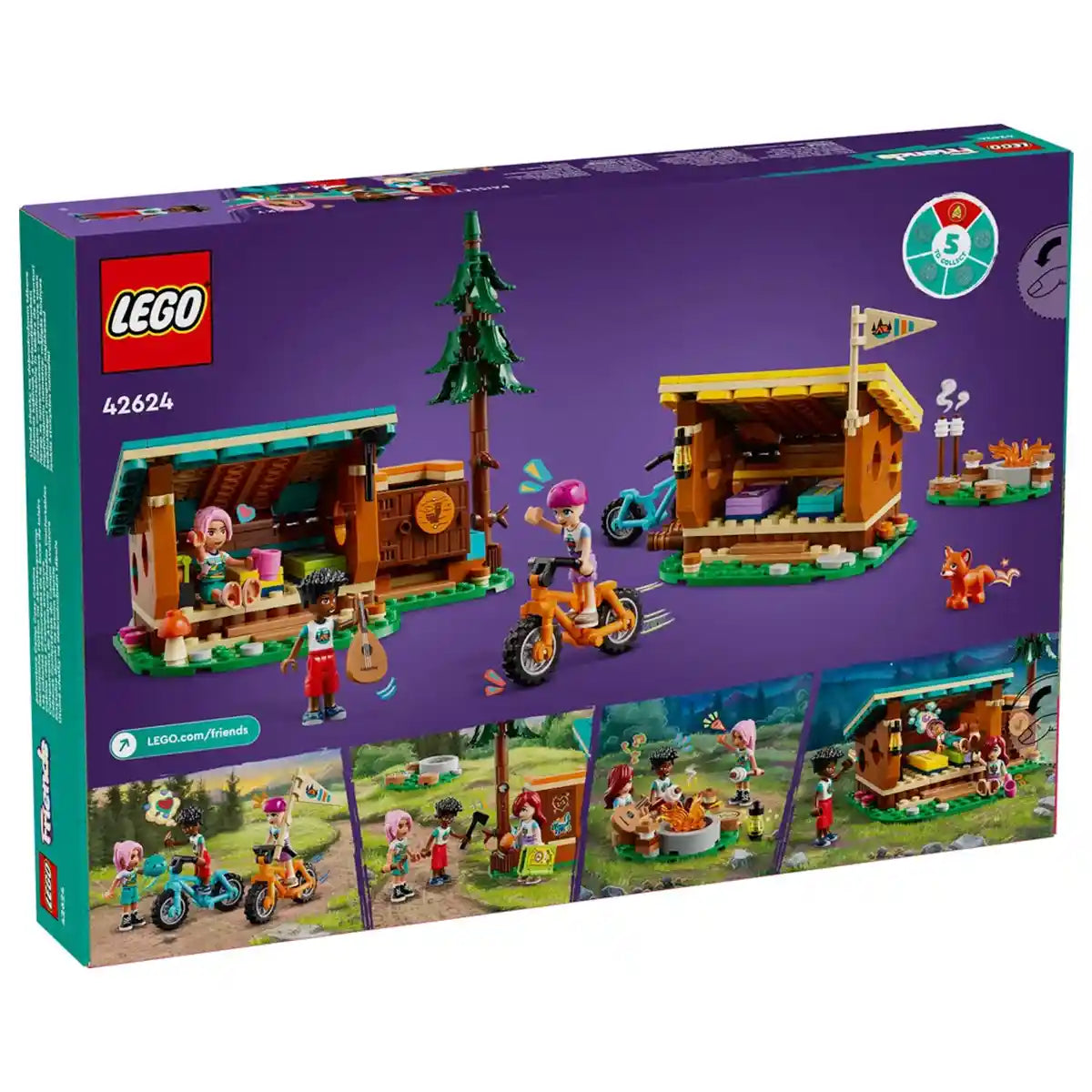 Lego Friends 42624 Adventure Camp Cozy Cabins