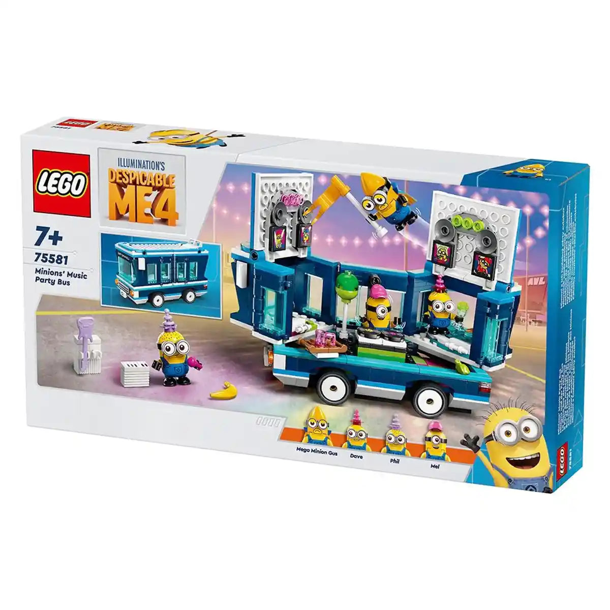 Lego Despicable 75581 Minions Music Party Bus - Kiddy Zone