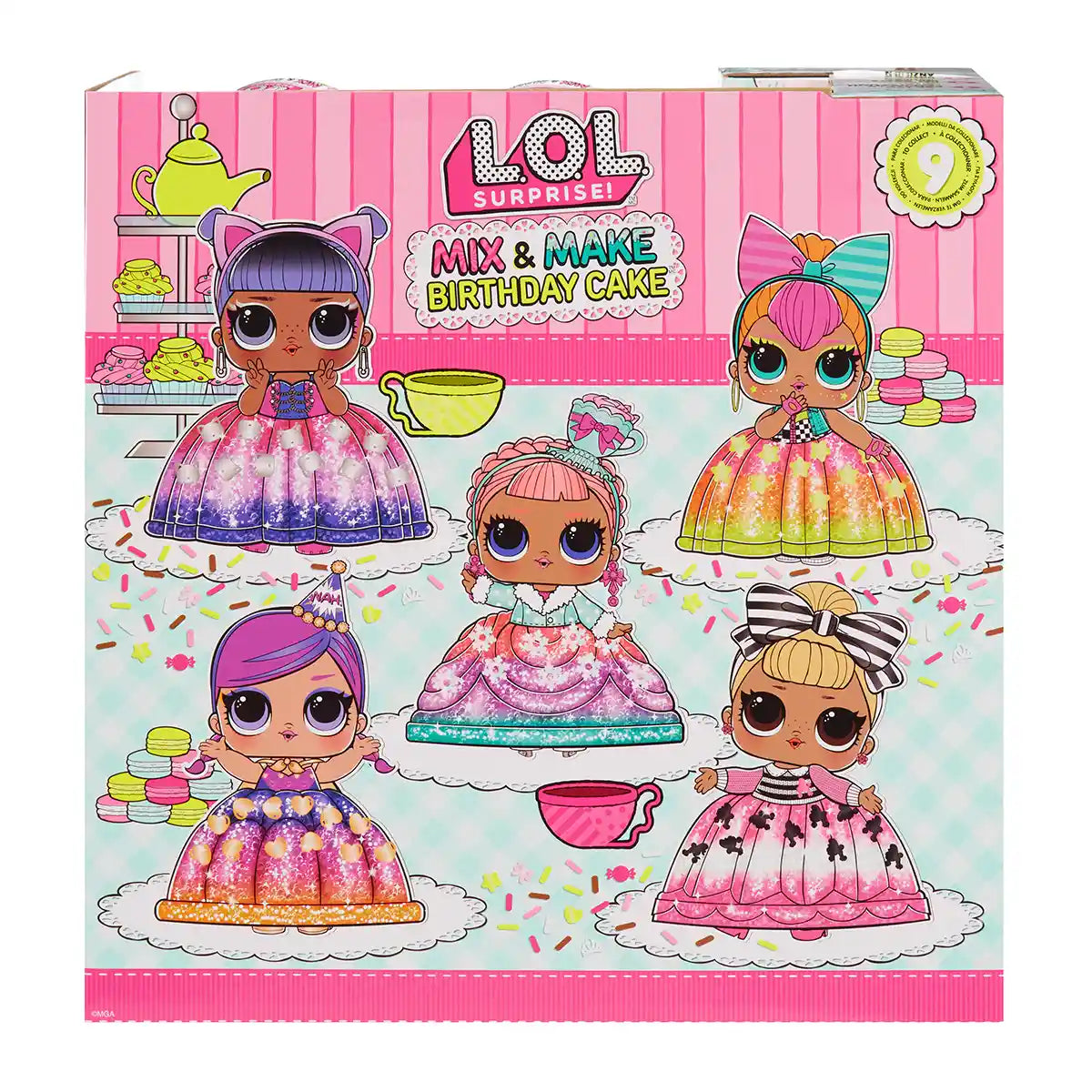 LOL Surprise Mix & Make Birthday Cake Tots asstd (PDQ)
