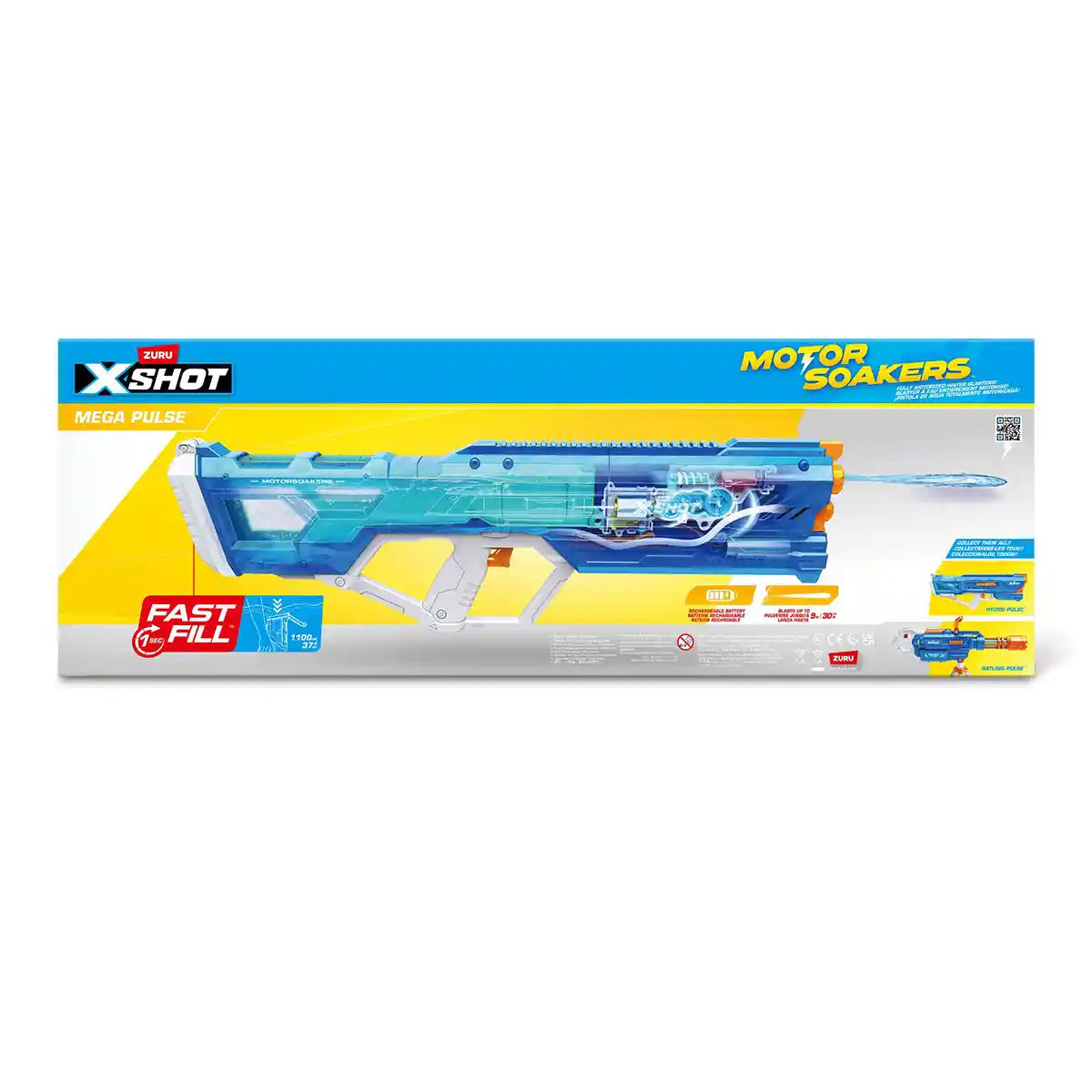 X-Shot Water Fast Fill Motor Soaker Mega Pulse