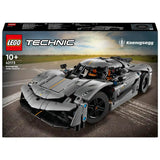 LEGO Technic 42173 Koenigsegg Jesko Absolut Grey Hypercar - Kiddy Zone