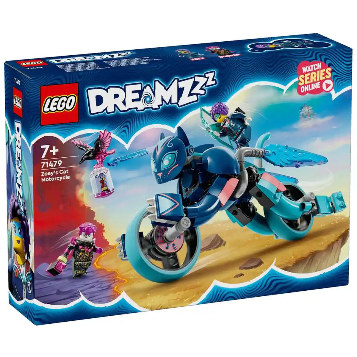 LEGO Dreamzzz 71479 Zoey's Cat Motorcycle - Kiddy Zone