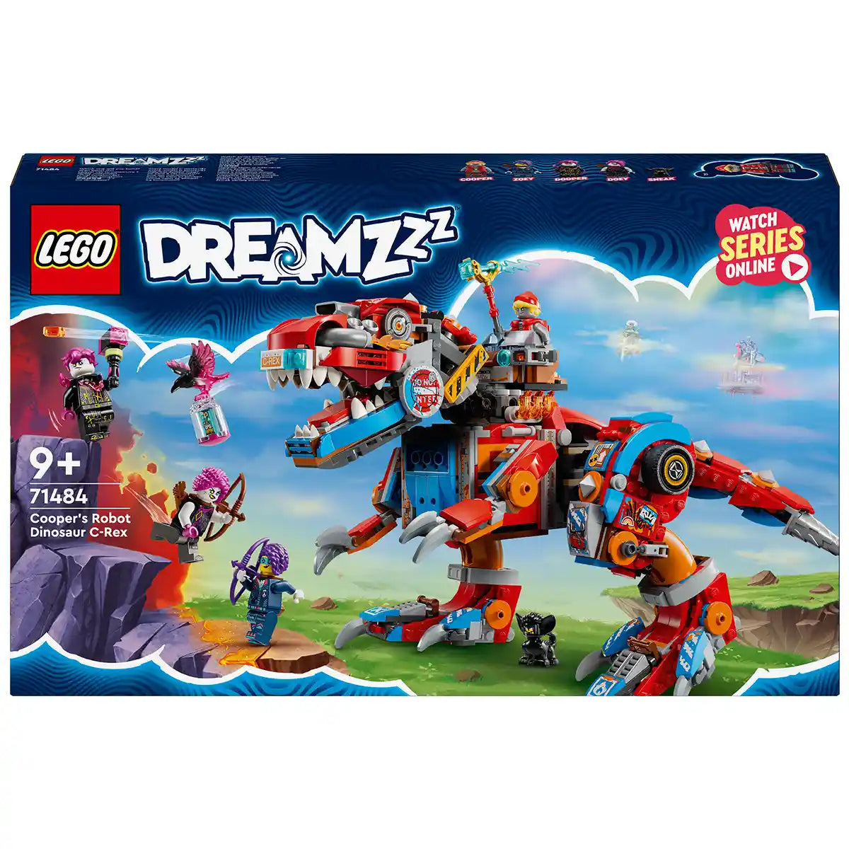 LEGO Dreamzzz 71484 Cooper's Robot Dinosaur C-Rex - Kiddy Zone