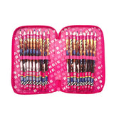 Barbie 3 Zippers Pencil Case
