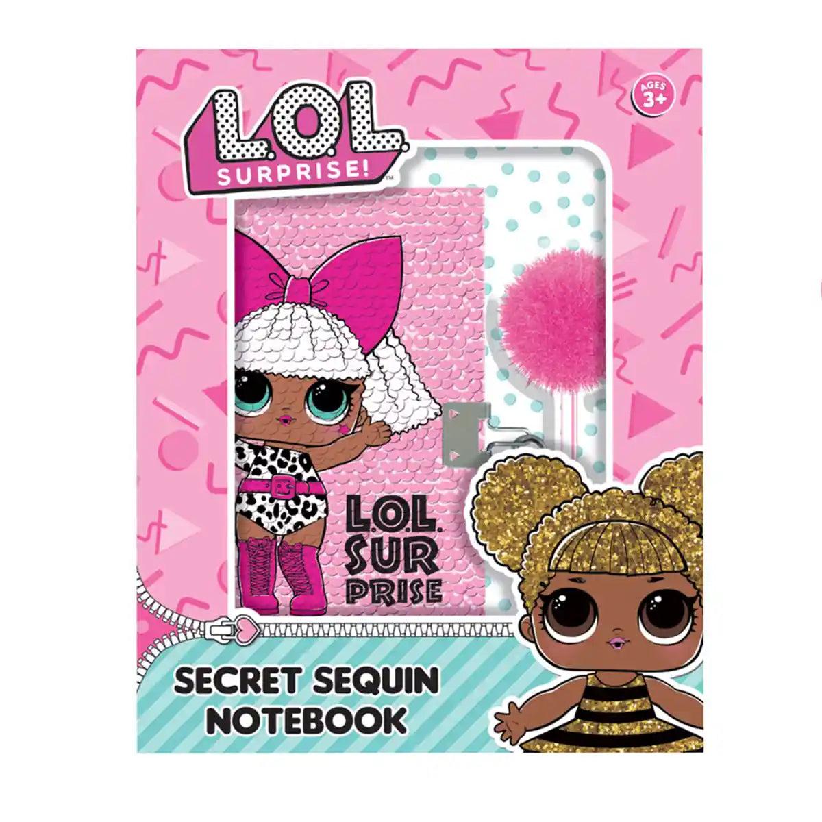 LOL Surprise Secret Sequin Notebook - Kiddy Zone