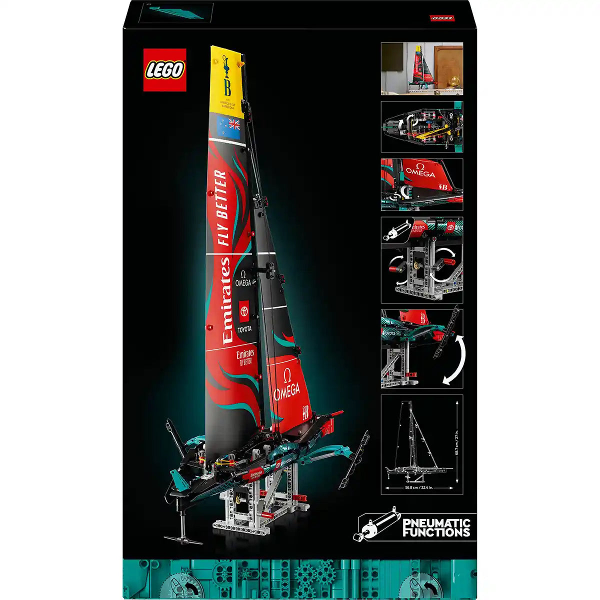Lego 42174 Emirates Team New Zealand AC75 Yacht