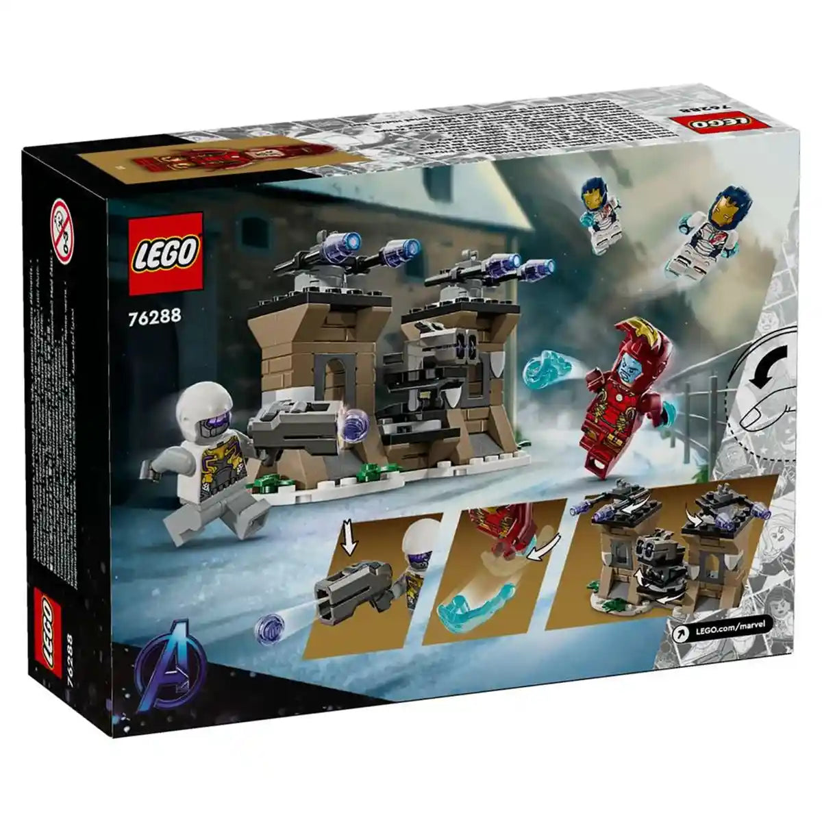 LEGO Marvel 76288 Iron Man & Iron Legion vs. Hydra Soldier