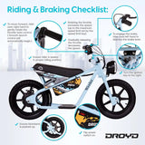 Droyd Electric Mini Bike with Max Speed 15km/h For 6Yrs+