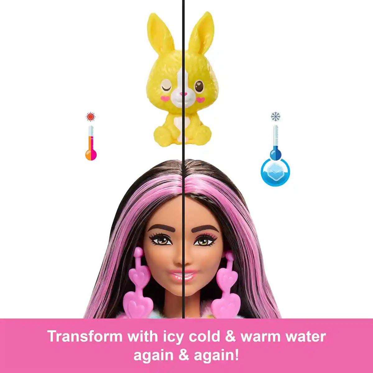 Barbie Cutie Reveal Color Dream Series - Bunny - Kiddy Zone