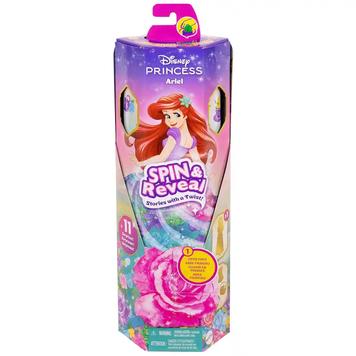 Disney Princess Fashion Doll Spin & Reveal Ariel - Wave 1 - Kiddy Zone